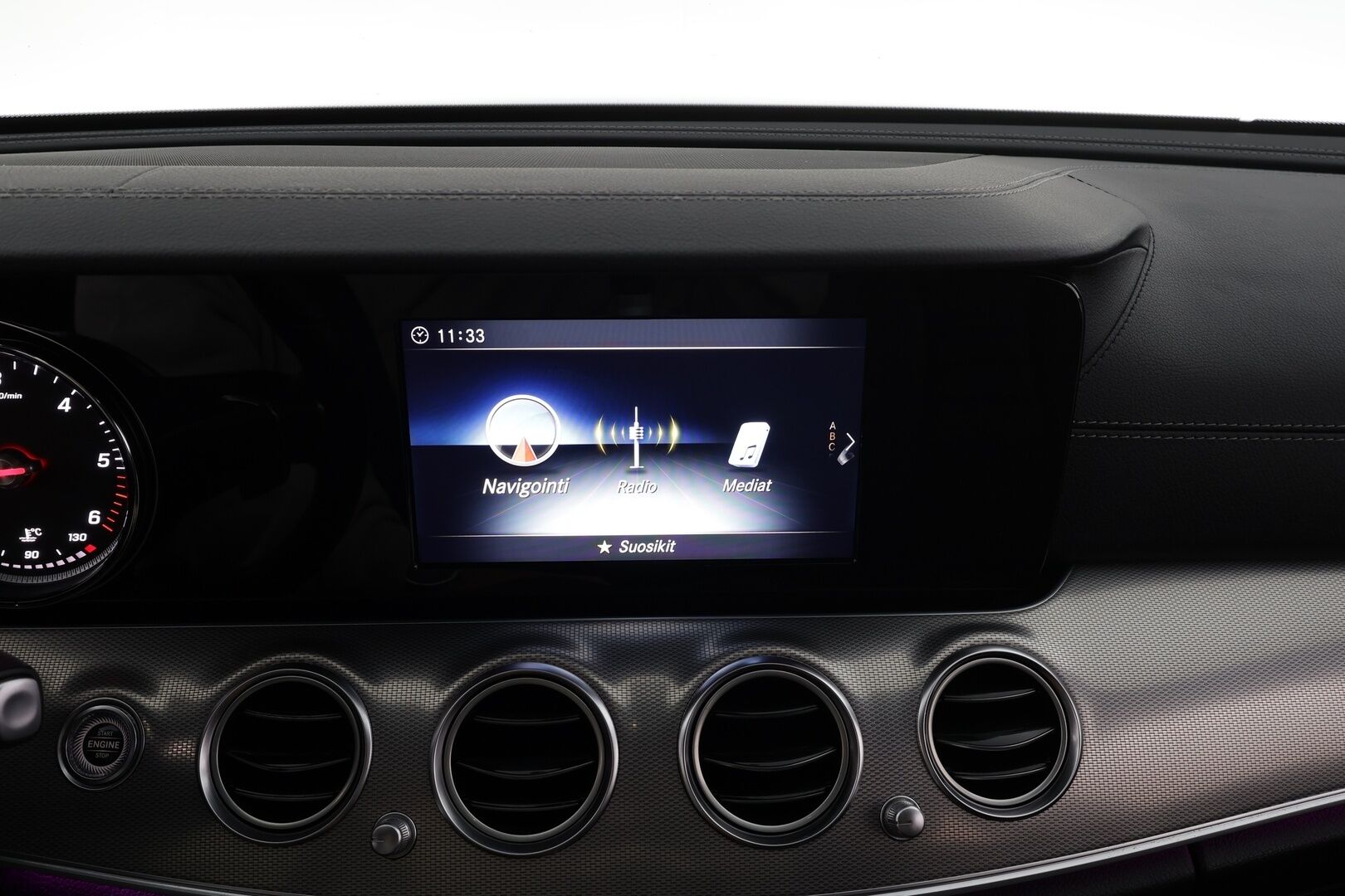 Mercedes-Benz E 2019 220 d T A Business AMG * LED-High Performance / Sportnahat / 360 Kamera / Navi / Ambient-valot / Vakkari * - Kahdet renkaat - HULLUT JOULUT KORKOTARJOUS 2,49% 