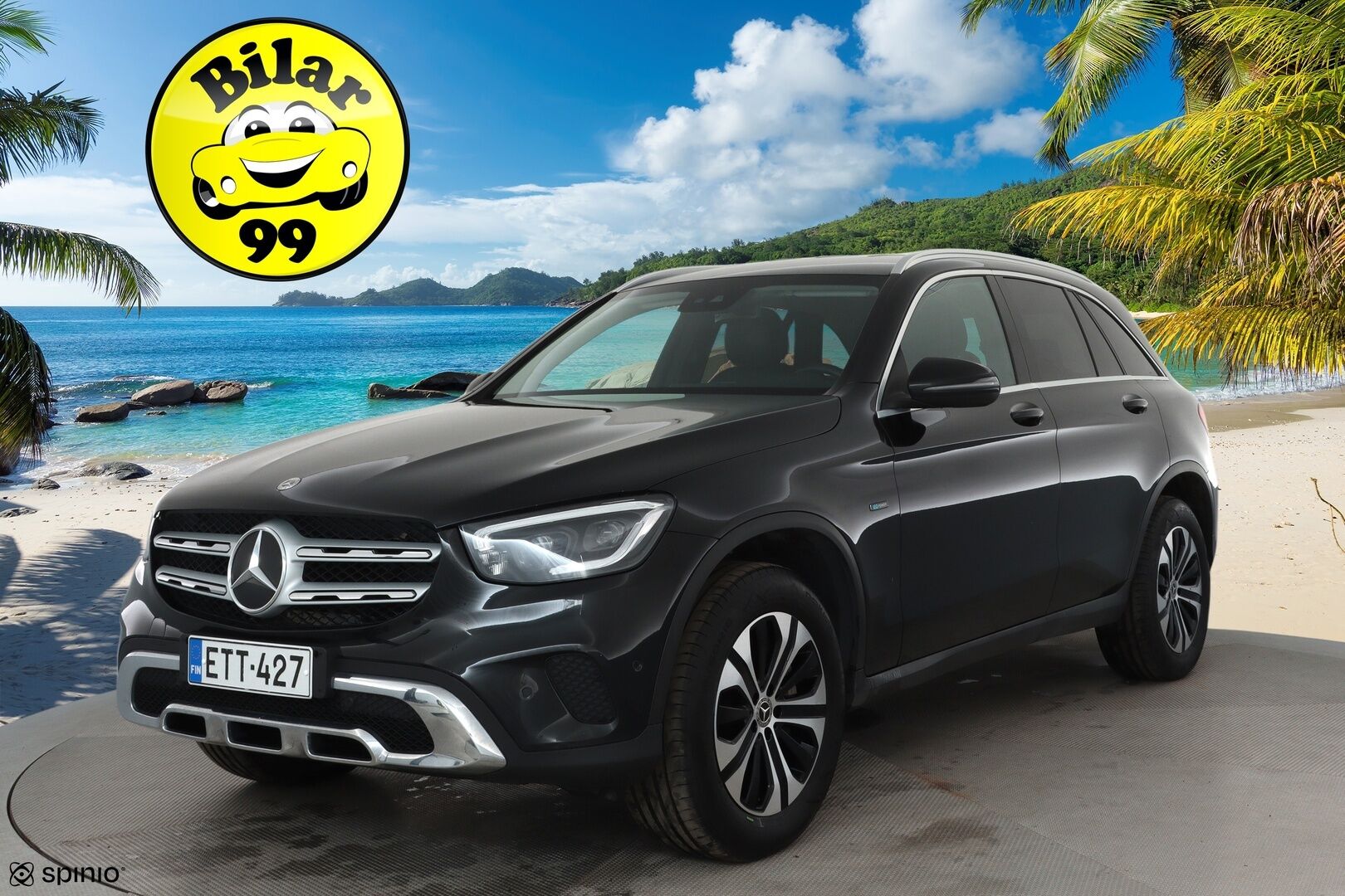 Mercedes-Benz GLC 2022 300 e 4MATIC A Business EQ Power **Koukku / Adapt.Vakkari / Multibeam-LED / P.kamera / Sporttipenkit / Navi** - 3,99 % KORKOTARJOUS TÄHÄN AUTOON - 1-om Suomi-auto / 2x Latauskaapelit / Kahdet Renkaat