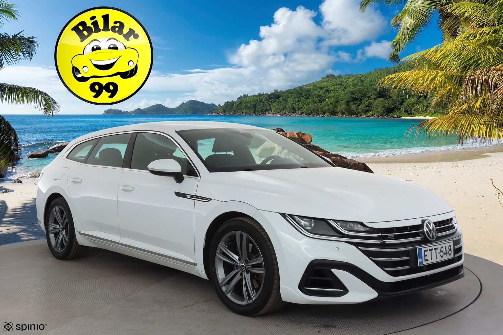 Volkswagen Arteon 2021 Shooting Brake R-Line 2,0 TDI SCR 110 kW DSG * Webasto / Koukku / ACC / Adapt.LED / P.Kamera / Navi / Keyless * - Suomi-auto / Kahdet renkaat aluvanteilla - HULLUT AVAJAISHULINAT KORKOTARJOUS 3,29 %