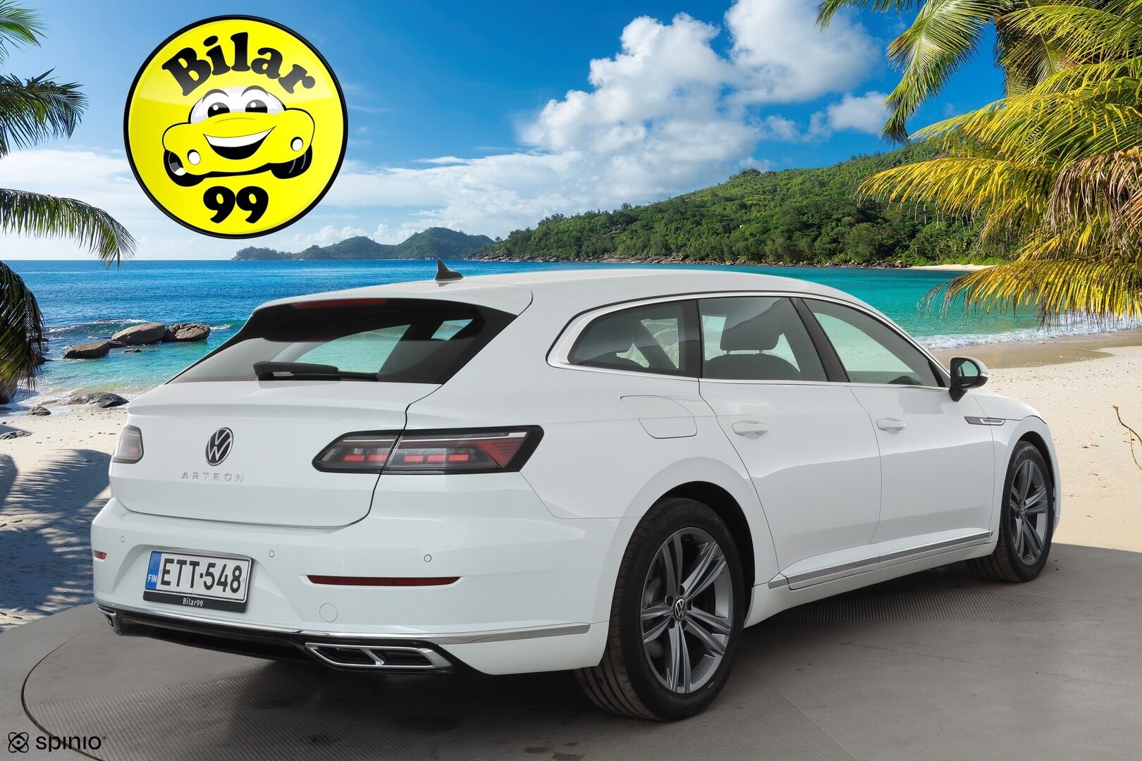 Volkswagen Arteon 2021 Shooting Brake R-Line 2,0 TDI SCR 110 kW DSG * Webasto / Koukku / ACC / Adapt.LED / P.Kamera / Navi / Keyless * - Suomi-auto / Kahdet renkaat aluvanteilla - HULLUT AVAJAISHULINAT KORKOTARJOUS 3,29 %