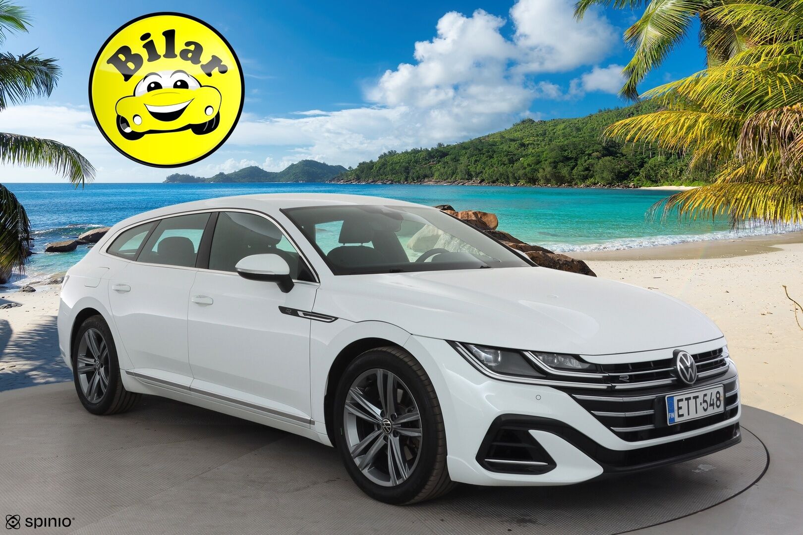 Volkswagen Arteon 2021 Shooting Brake R-Line 2,0 TDI SCR 110 kW DSG - Webasto | Koukku | ACC | Adapt.LED | P.Kamera | Navi | Keyless | Suomi-auto | Kahdet renkaat aluvanteilla 