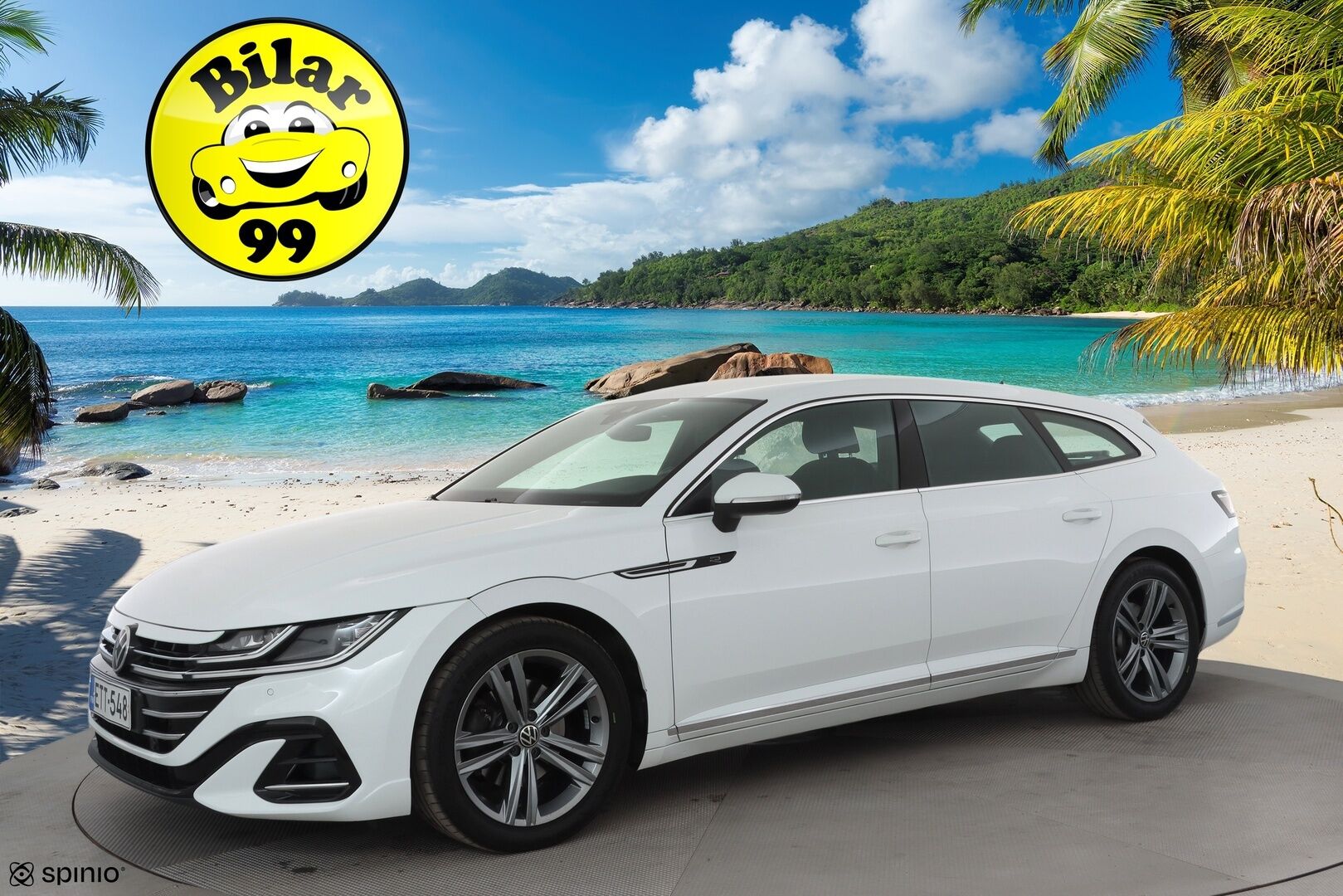 Volkswagen Arteon 2021 Shooting Brake R-Line 2,0 TDI SCR 110 kW DSG * Webasto / Koukku / ACC / Adapt.LED / P.Kamera / Navi / Keyless * - Suomi-auto / Kahdet renkaat aluvanteilla - HULLUT AVAJAISHULINAT KORKOTARJOUS 3,29 %