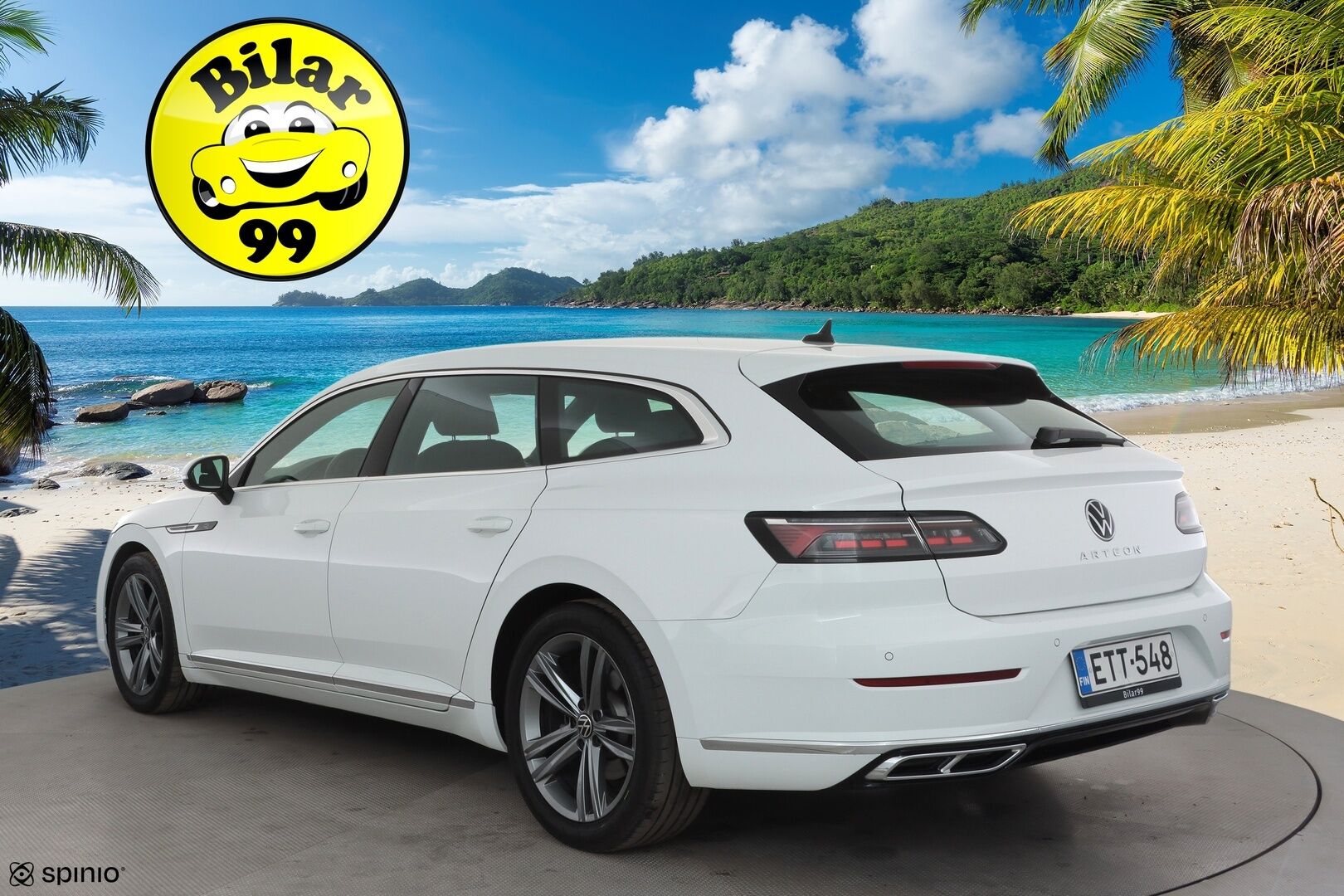 Volkswagen Arteon 2021 Shooting Brake R-Line 2,0 TDI SCR 110 kW DSG * Webasto / Koukku / ACC / Adapt.LED / P.Kamera / Navi / Keyless * - Suomi-auto / Kahdet renkaat aluvanteilla - HULLUT AVAJAISHULINAT KORKOTARJOUS 3,29 %