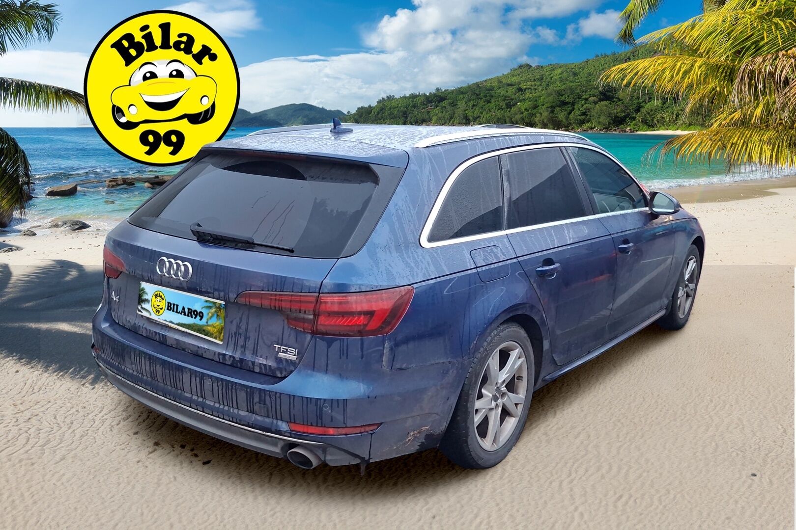 AUDI A4 2018 Avant Business 40 TFSI 140 kW MHEV S tronic * Vakkari / Koukku / Webasto / Ledit / Sporttipenkit / Tutkat * - * Hyvin pidetty ja huollettu A4 Avant seuraavalle! Hyvillä varusteilla ja kaksilla asiallisilla renkailla ja vanteilla *