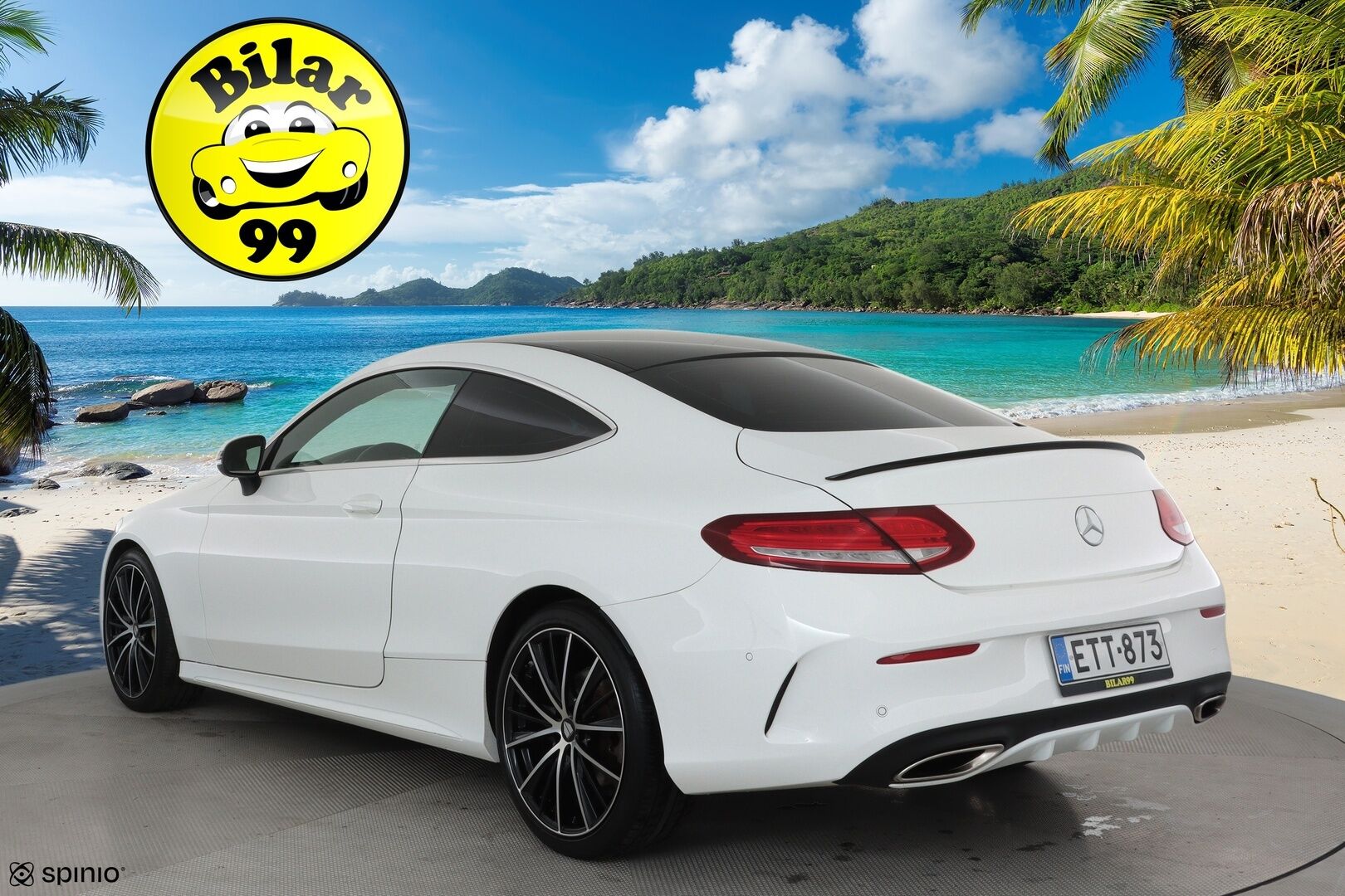Mercedes-Benz C 2016 180 A Business AMG **LED-High Performance / P.Tutkat / Sporttipenkit / Nahka-Alcantara / Vakkari** - Kahdet Renkaat