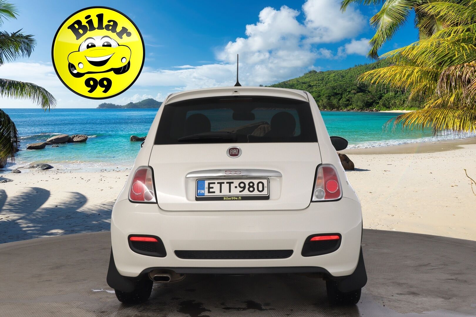 Fiat 500 2015 1,2 69hv Lounge Dualogic *Lohko sisäpistoke / Urheiluistuimet* - 2x alut / Musta sisäkatto