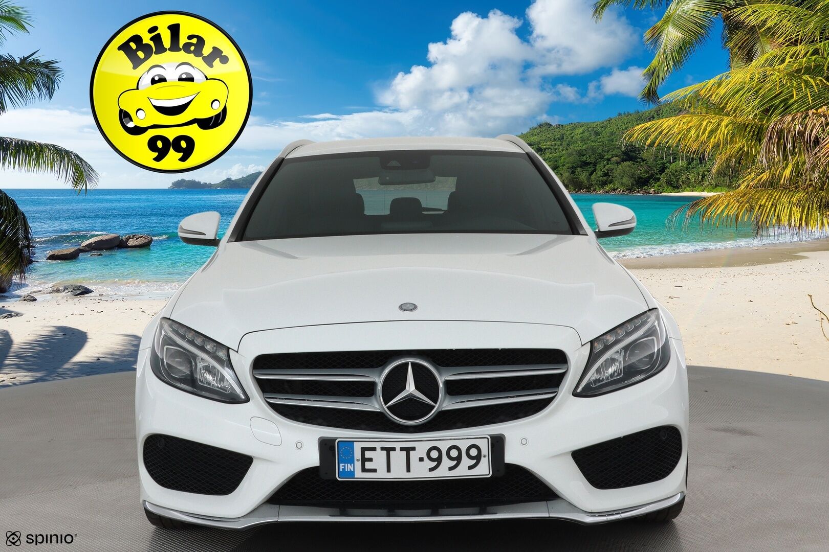 Mercedes-Benz C 2016 220d T A Premium Business AMG **LED-High Performance / P.Kamera / Vakkari / Katveavustin / Sporttinahat** - Kahdet Renkaat
