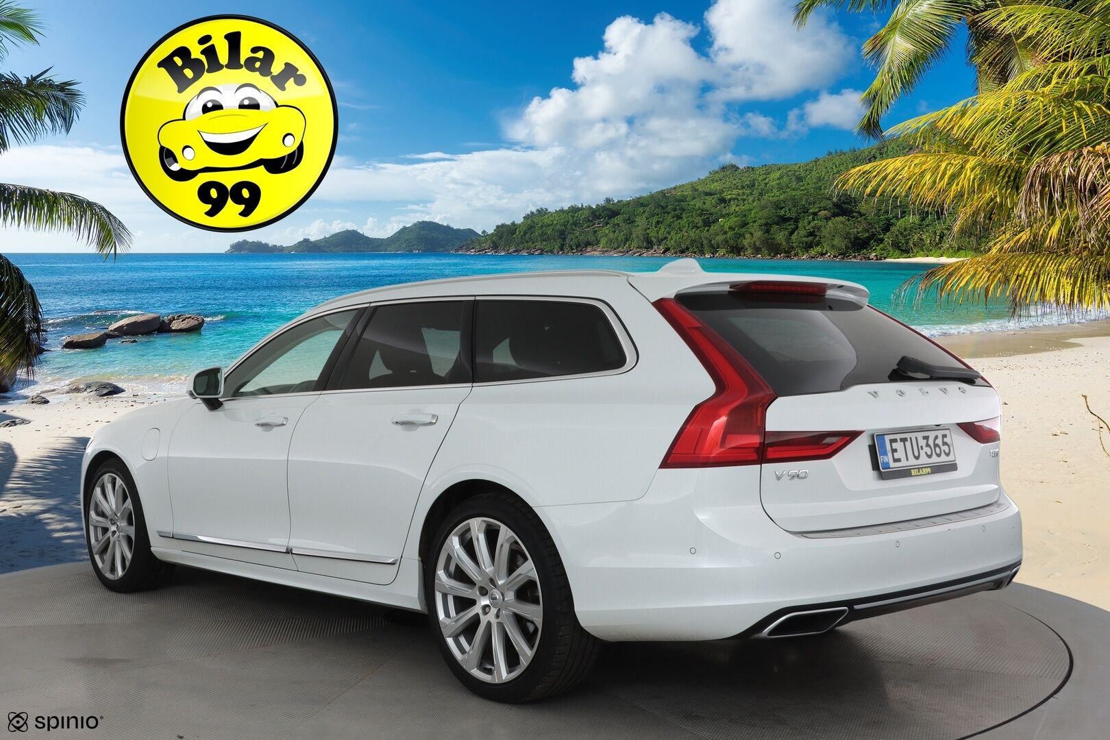 Volvo V90 2019 T8 AWD Inscription **Panorama / Koukku / ACC / B&O / Full-LED / 360° / Hierovat&Ilmastoidut Sporttinahat Muistilla** - 2x Latauskaapelit / Kahdet Renkaat / Merkkihuollettu! / **HUIPPU VARUSTEET**