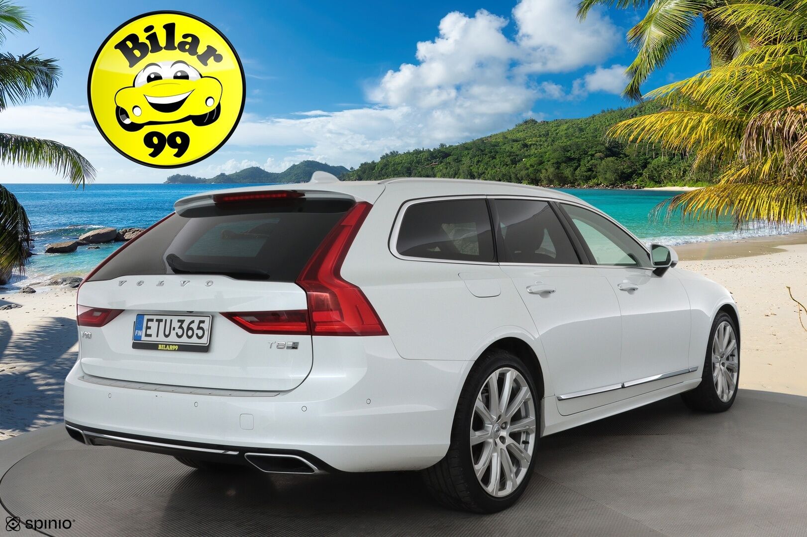 Volvo V90 2019 T8 AWD Inscription **Panorama / Koukku / ACC / B&O / Full-LED / 360° / Hierovat&Ilmastoidut Sporttinahat Muistilla** - 2x Latauskaapelit / Kahdet Renkaat / Merkkihuollettu! / **HUIPPU VARUSTEET**