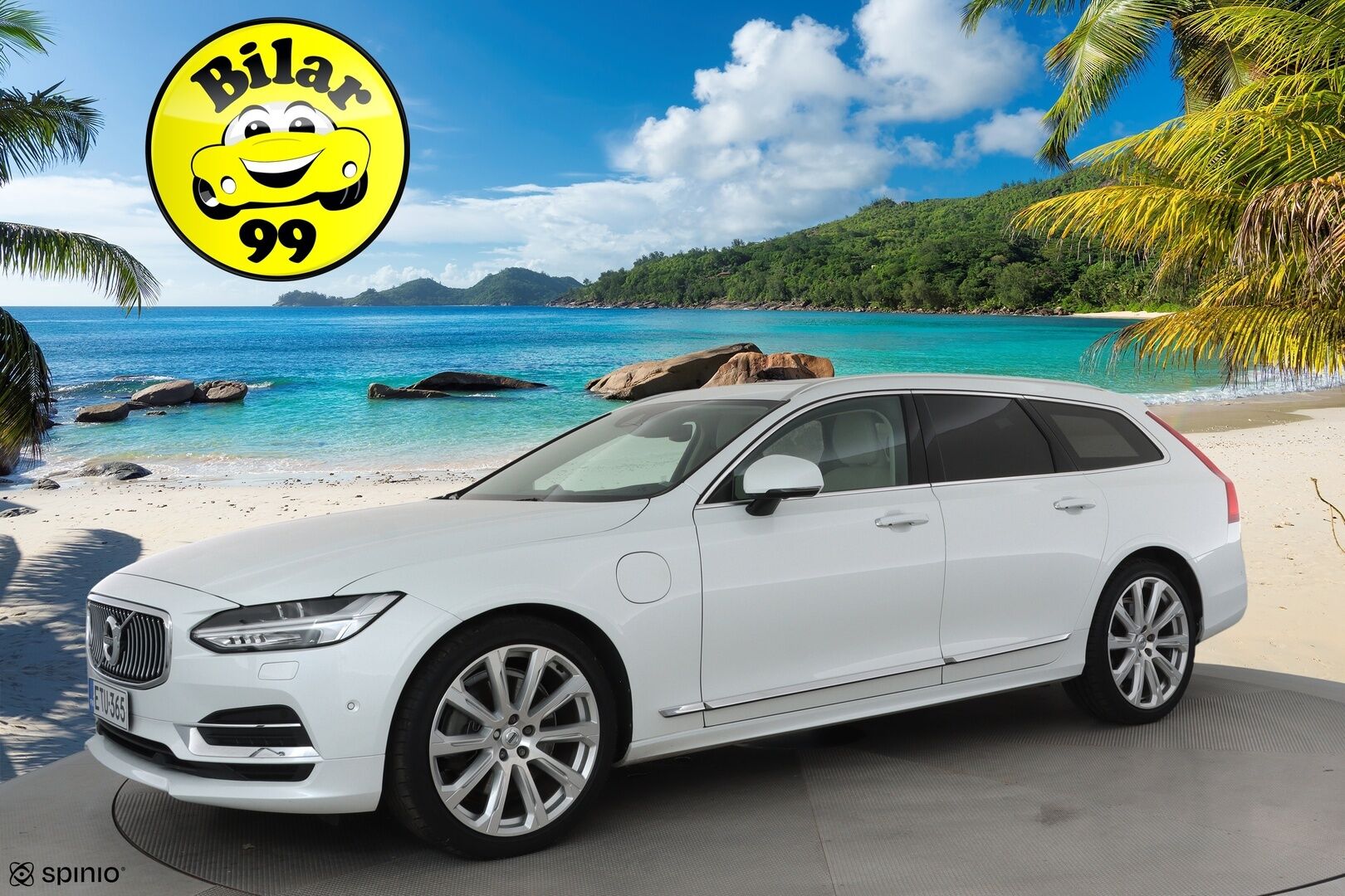 Volvo V90 2019 T8 AWD Inscription **Panorama / Koukku / ACC / B&O / Full-LED / 360° / Hierovat&Ilmastoidut Sporttinahat Muistilla** - 2x Latauskaapelit / Kahdet Renkaat / Merkkihuollettu! / **HUIPPU VARUSTEET**