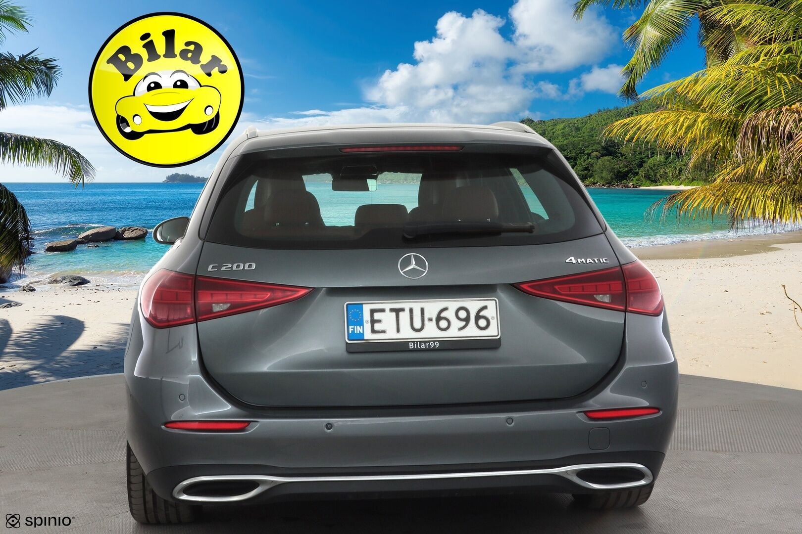 Mercedes-Benz C 2022 200 4MATIC T A Business - | Vakkari | Digital Light LED | P.Kamera | Osasähköt Nahoilla | Ambient | 1.Om Suomi-auto | Kahdet Renkaat | 
