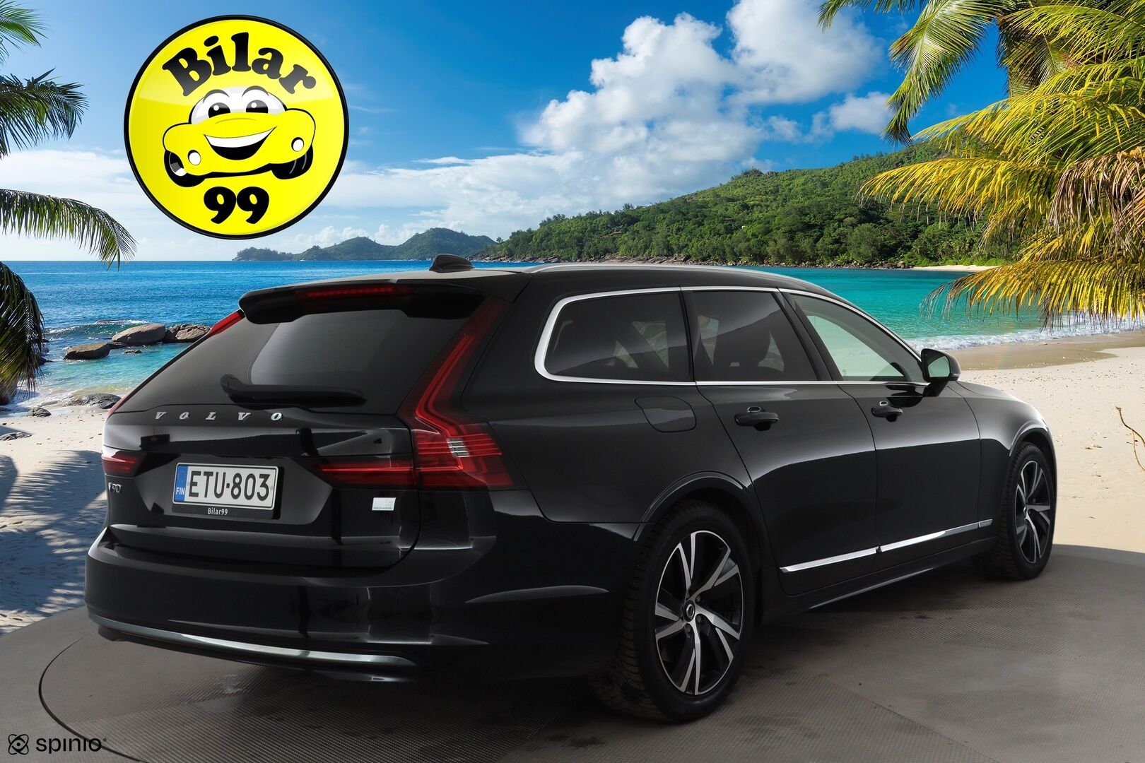 Volvo V90 2022 T6 TwE AWD Business Inscription Expression aut * Webasto / Koukku / ACC / LED / P.kamera / Navi / Kaistavahti * - 1-om Suomi-auto / 2x Latauskaapelit / Kahdet renkaat - Osta nyt, maksa vasta ensi vuonna