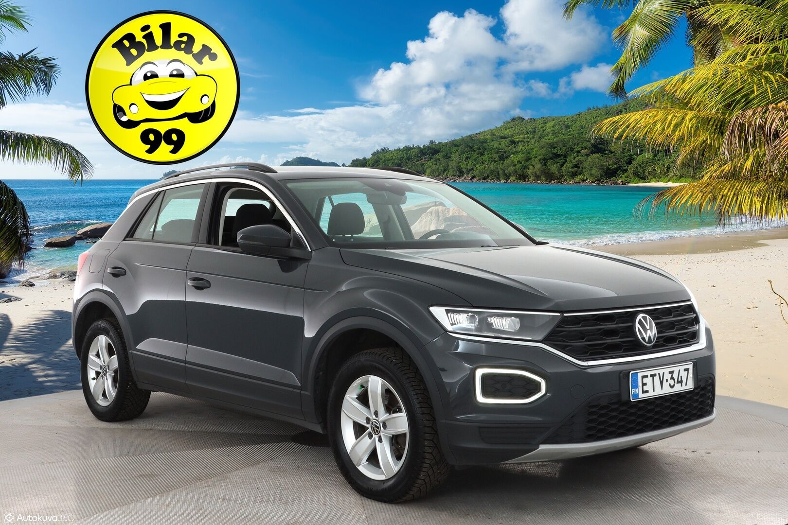 Volkswagen T-Roc 2022 Style Business 1,5 TSI EVO 110 kW DSG-aut - 1.om Suomi-auto / Adapt.vakkari / Webasto / Koukku / Apple&Android / P.tutkat 