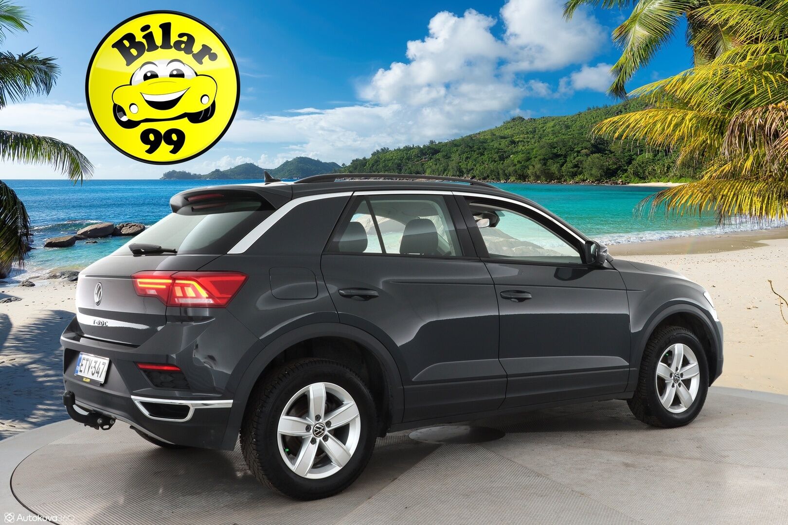 Volkswagen T-Roc 2022 Style Business 1,5 TSI EVO 110 kW DSG-aut ** Webasto / ACC / Koukku / Apple&Android / P.tutkat - 1.om Suomi-auto / Kahdet renkaat vanteilla