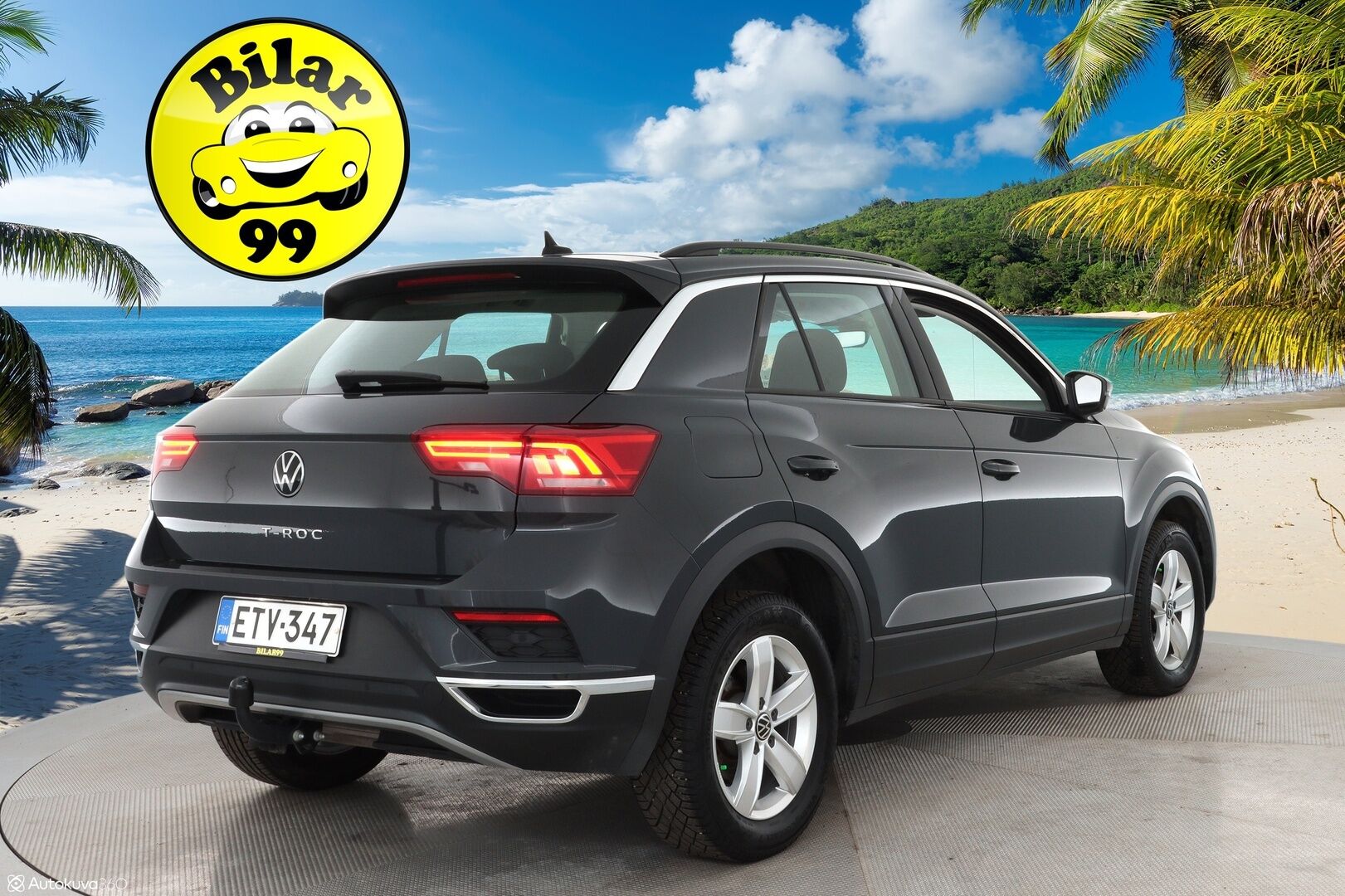 Volkswagen T-Roc 2022 Style Business 1,5 TSI EVO 110 kW DSG-aut ** Webasto / ACC / Koukku / Apple&Android / P.tutkat - 1.om Suomi-auto / Kahdet renkaat vanteilla