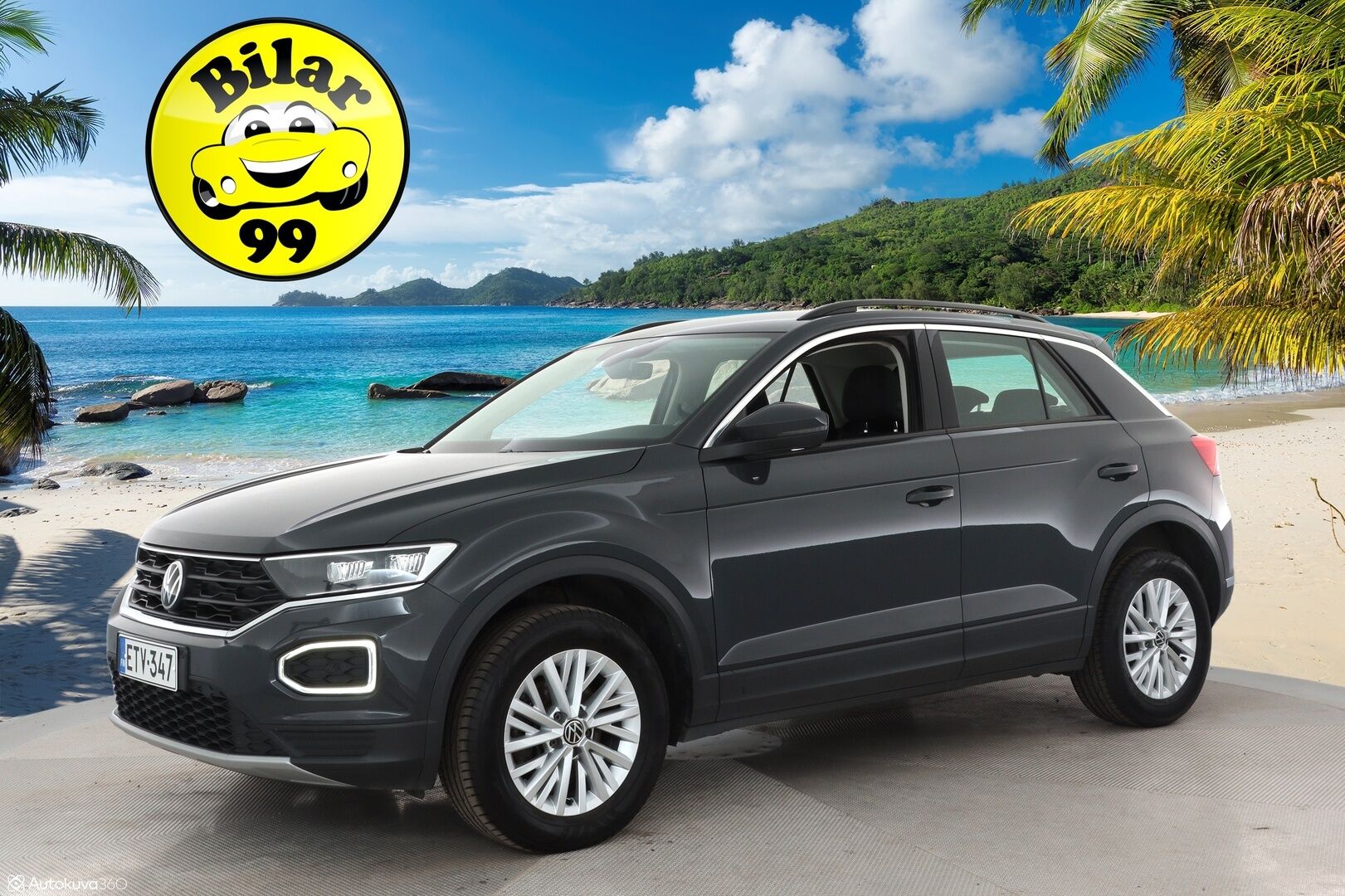 Volkswagen T-Roc 2022 Style Business 1,5 TSI EVO 110 kW DSG-aut ** Webasto / ACC / Koukku / Apple&Android / P.tutkat - 1.om Suomi-auto / Kahdet renkaat vanteilla