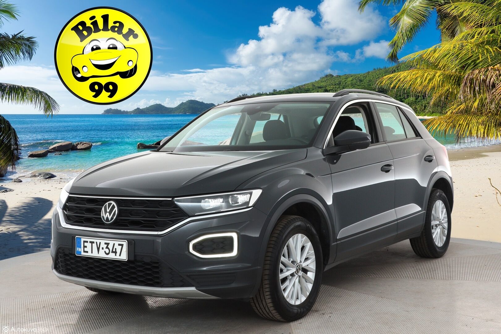 Volkswagen T-Roc 2022 Style Business 1,5 TSI EVO 110 kW DSG-aut ** Webasto / ACC / Koukku / Apple&Android / P.tutkat - 1.om Suomi-auto / Kahdet renkaat vanteilla
