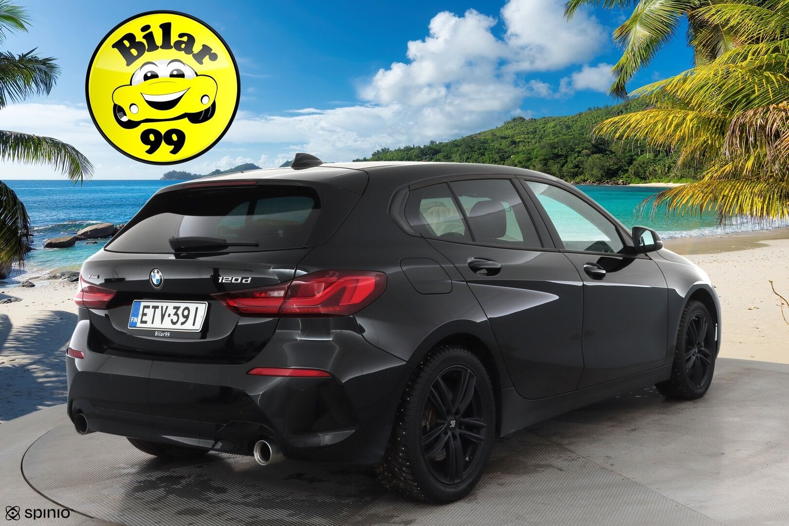 BMW 120 2022 F40 Hatchback 120d xDrive A Business * Vakkari / P.tutkat / LED / Navi / Digimittaristo * - 1.Om Suomi-auto / Kahdet renkaat aluvanteilla - HULLUT AVAJAISHULINAT KORKOTARJOUS 3,29 %