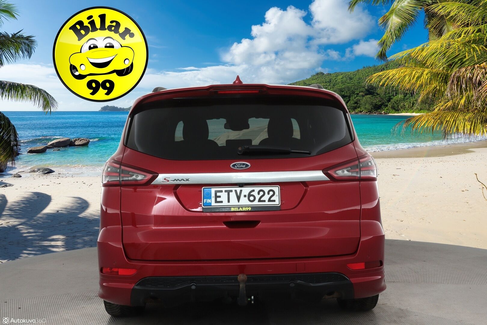 Ford S-Max 2022 2.5 Hybrid (HEV) 190hv aut ST-Line 7-paik **1-om. Suomi-auto / Facelift / Adapt.vakkari / P.kamera / Muistipenkki / Koukku**
