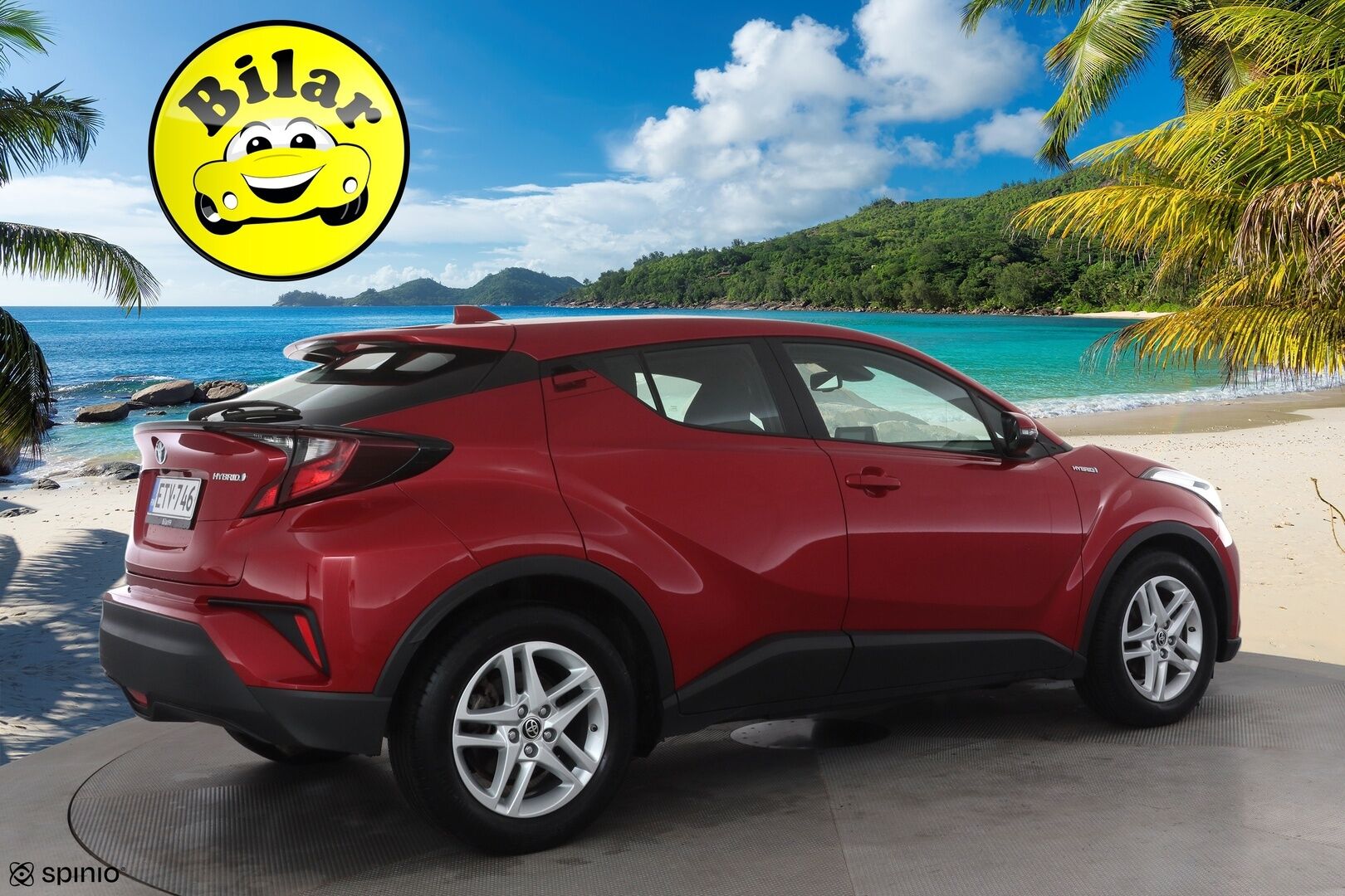 Toyota C-HR 2022 1,8 Hybrid Active Edition - | ACC | Navi | P.kamera | Lohkolämmitin | Lane Assist | Keyless | Apple & Android | LED | Aut. pitkät | 1-om suomiauto | Merkkihuollot | 