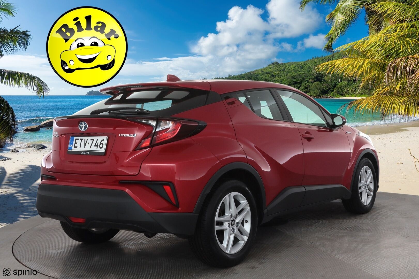 Toyota C-HR 2022 1,8 Hybrid Active Edition - | ACC | Navi | P.kamera | Lohkolämmitin | Lane Assist | Keyless | Apple & Android | LED | Aut. pitkät | 1-om suomiauto | Merkkihuollot | 