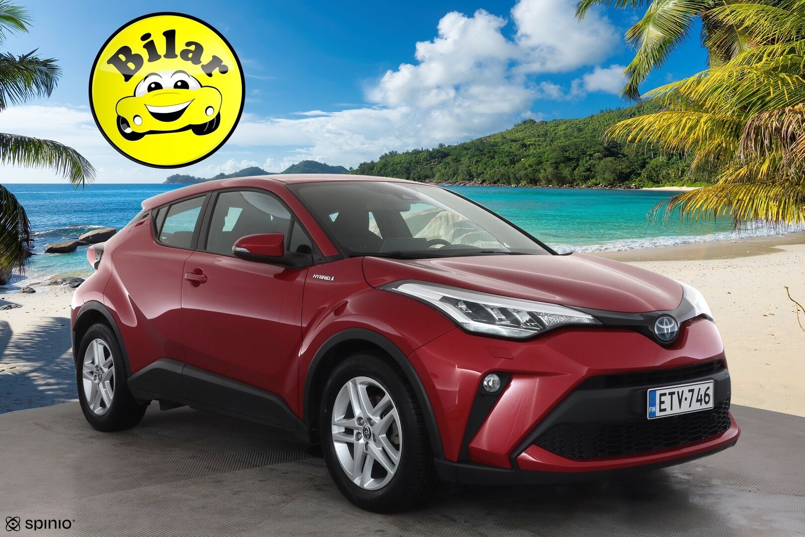 Toyota C-HR 2022 1,8 Hybrid Active Edition - | ACC | Navi | P.kamera | Lohkolämmitin | Lane Assist | Keyless | Apple & Android | LED | Aut. pitkät | 1-om suomiauto | Merkkihuollot | 