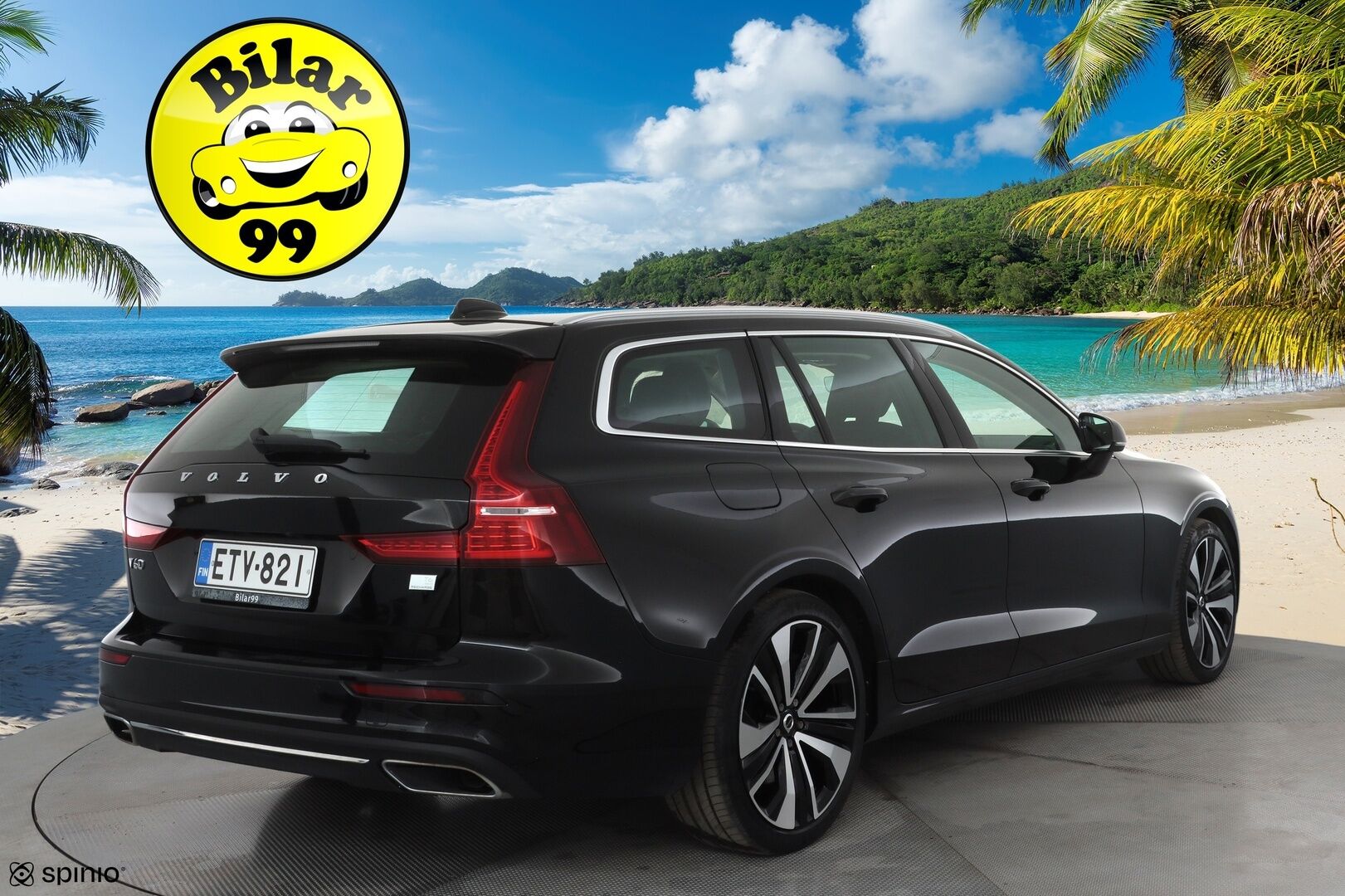 Volvo V60 2022 T6 TwE AWD Business Inscription Edition aut * ACC / Webasto / Koukku / Muistipenkki / Full LED / Nahat / Keyless / P.Kamera * - 1.Om Suomi-auto / Kahdet renkaat aluvanteilla / Merkkihuollettu - HULLUT AVAJAISHULINAT KORKOTARJOUS 3,29 %