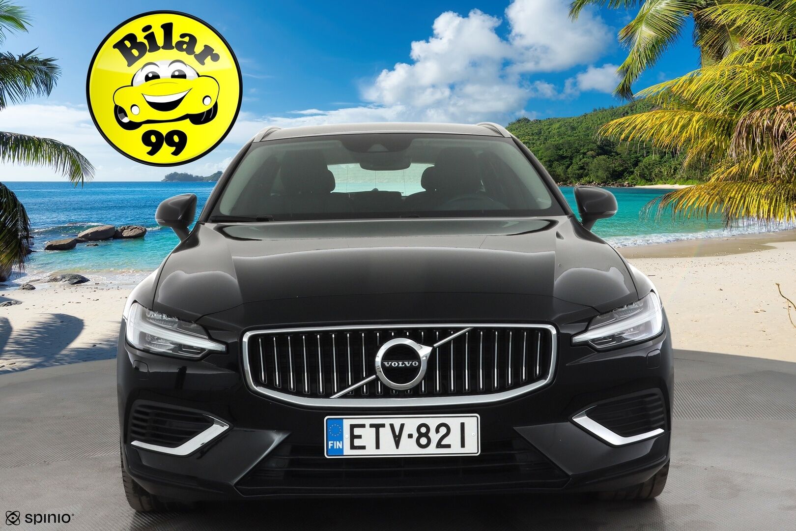 Volvo V60 2022 T6 TwE AWD Business Inscription Edition aut * ACC / Webasto / Koukku / Muistipenkki / Full LED / Nahat / Keyless / P.Kamera * - 1.Om Suomi-auto / Kahdet renkaat aluvanteilla / Merkkihuollettu - HULLUT AVAJAISHULINAT KORKOTARJOUS 3,29 %