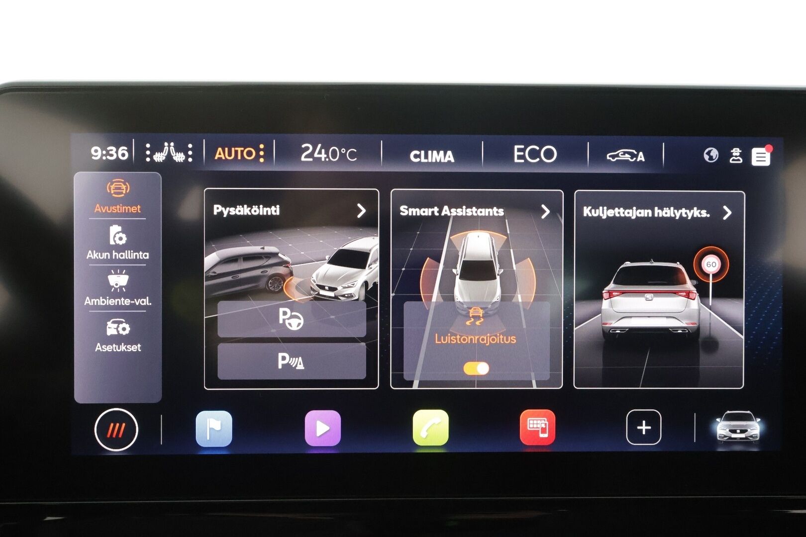 Seat Leon Sportstourer 2022 1,4 PHEV 204 eHybrid Xcellence DSG - | ACC | Koukku | P.Kamera | LED | Keyless | Apple&Android |                       1.Om Suomi-auto | Puolinahat | ALV | Ratinlämmitin |