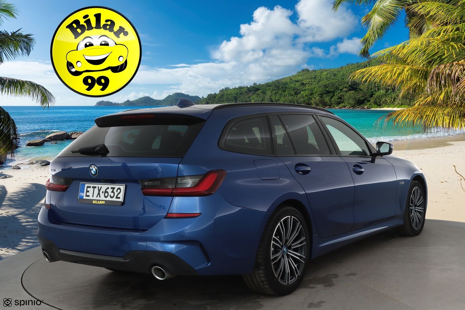 BMW 320 2022 G21 Touring 320e xDrive A Charged Edition M Sport *Vakkari / P.kamera / Hifi / Kaarreajovalot / Comfort Access* - Suomi-auto / Kahdet renkaat aluvanteilla / Näyttävä yksilö - Osta nyt, maksa vasta ensi vuonna