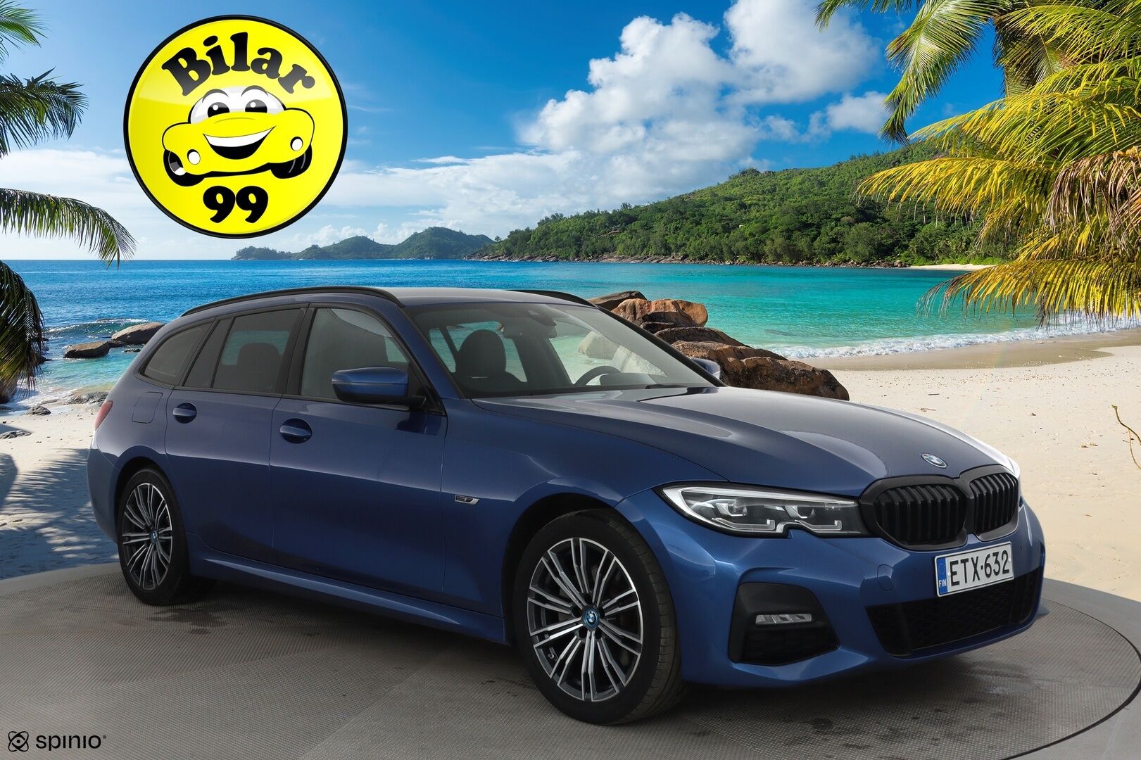 BMW 320 2022 G21 Touring 320e xDrive A Charged Edition M Sport *Vakkari / P.kamera / Hifi / Kaarreajovalot / Comfort Access* - Suomi-auto / Kahdet renkaat aluvanteilla / Näyttävä yksilö