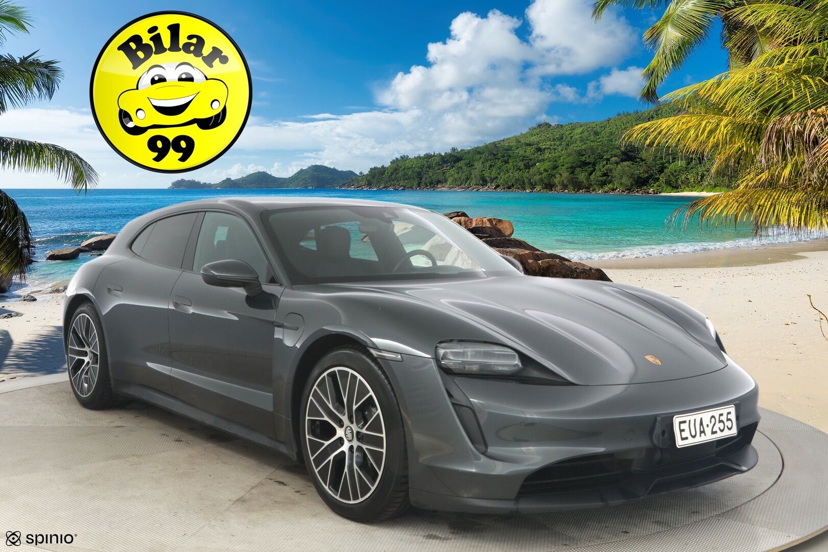 Porsche Taycan 2022 Sport Turismo Advantage Package *1.OM Suomi-auto / ACC / PASM / BOSE /  Lämpöpumppu / Performance Battery Plus / Nahkasisusta* - Merkkihuollettu 3/26 / 14-suuntaiset penkit / 2x Porsche vanteet - HULLUT AVAJAISHULINAT KORKOTARJOUS 3,29 %