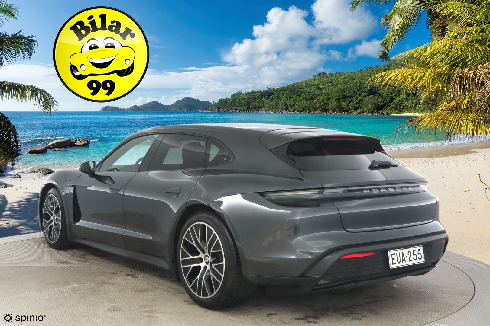 Porsche Taycan 2022 Sport Turismo Advantage Package *1.OM Suomi-auto / ACC / PASM / BOSE /  Lämpöpumppu / Performance Battery Plus / Nahkasisusta* - Merkkihuollettu 3/26 / 14-suuntaiset penkit / 2x Porsche vanteet - HULLUT AVAJAISHULINAT KORKOTARJOUS 3,29 %