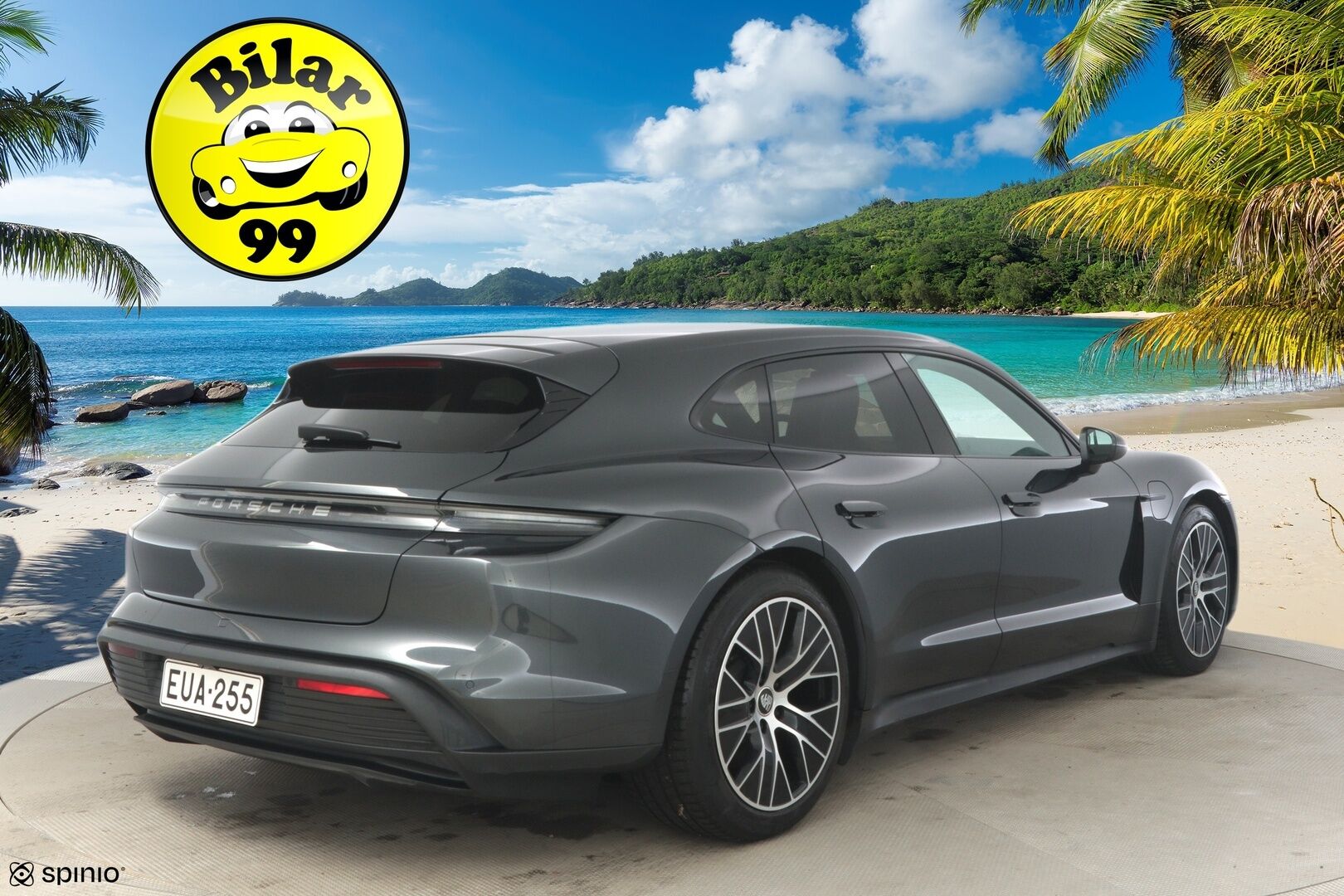 Porsche Taycan 2022 Sport Turismo Advantage Package *1.OM Suomi-auto / ACC / PASM / BOSE /  Lämpöpumppu / Performance Battery Plus / Nahkasisusta* - Merkkihuollettu 3/26 / 14-suuntaiset penkit / 2x Porsche vanteet - HULLUT AVAJAISHULINAT KORKOTARJOUS 3,29 %