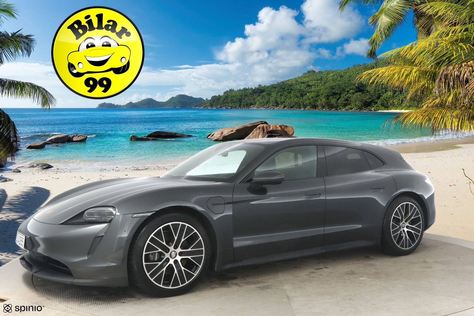 Porsche Taycan 2022 Sport Turismo Advantage Package *1.OM Suomi-auto / ACC / PASM / BOSE /  Lämpöpumppu / Performance Battery Plus / Nahkasisusta* - Merkkihuollettu 3/26 / 14-suuntaiset penkit / 2x Porsche vanteet - HULLUT AVAJAISHULINAT KORKOTARJOUS 3,29 %