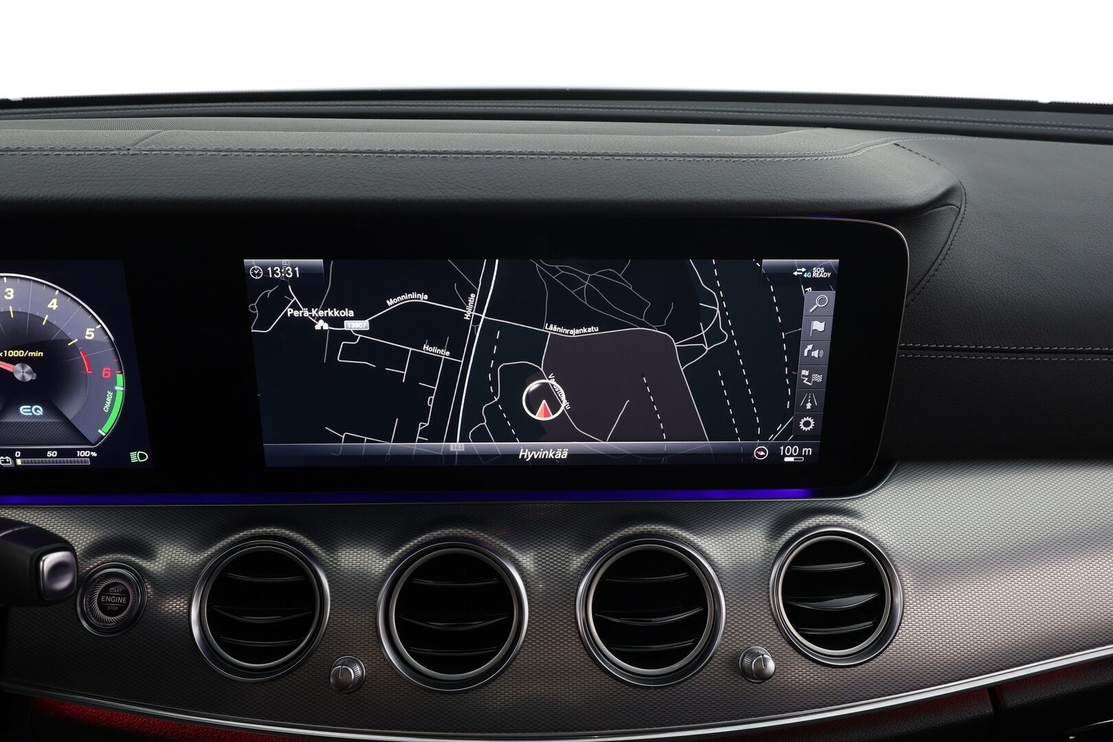 Mercedes-Benz E 2020 300 de T A Business AMG EQ Power * Distronic+ / 360° / HUD / Burmester / Muistipenkit / Panorama / Multibeam / Koukku * - KeylessGo / Kahdet renkaat aluvanteilla / Huippuvarusteet - HULLUT AVAJAISHULINAT KORKOTARJOUS 3,29 %