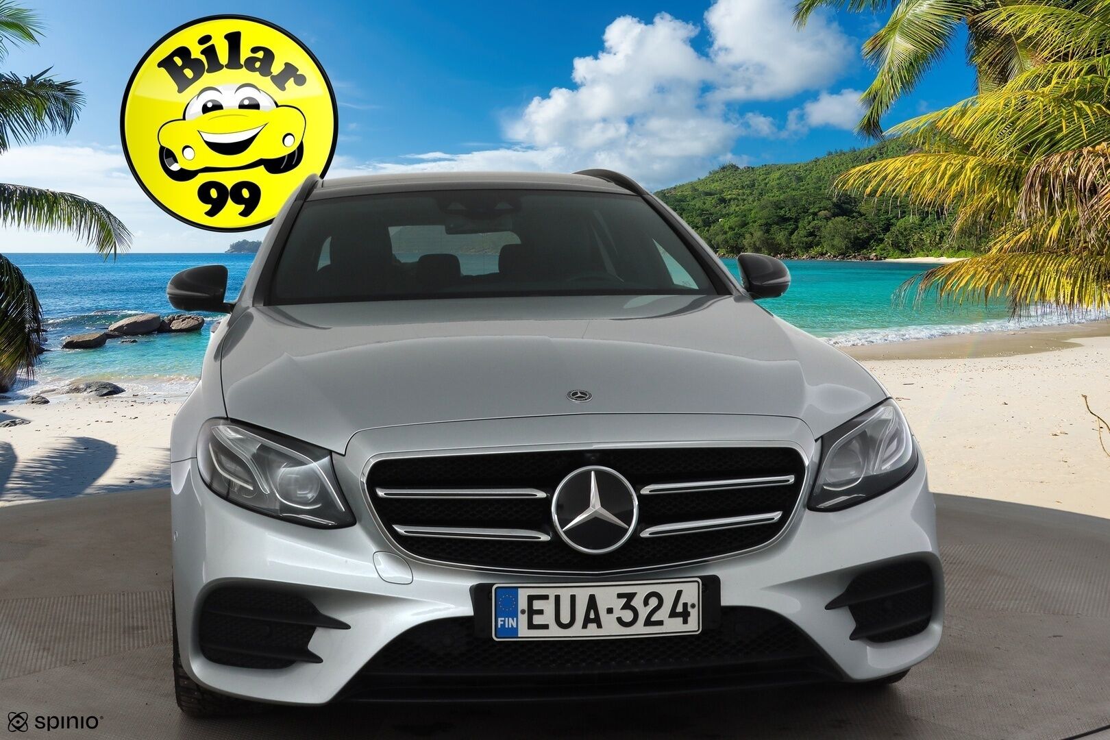 Mercedes-Benz E 2020 300 de T A Business AMG EQ Power * Distronic+ / 360° / HUD / Burmester / Muistipenkit / Panorama / Multibeam / Koukku * - KeylessGo / Kahdet renkaat aluvanteilla / Huippuvarusteet - HULLUT AVAJAISHULINAT KORKOTARJOUS 3,29 %
