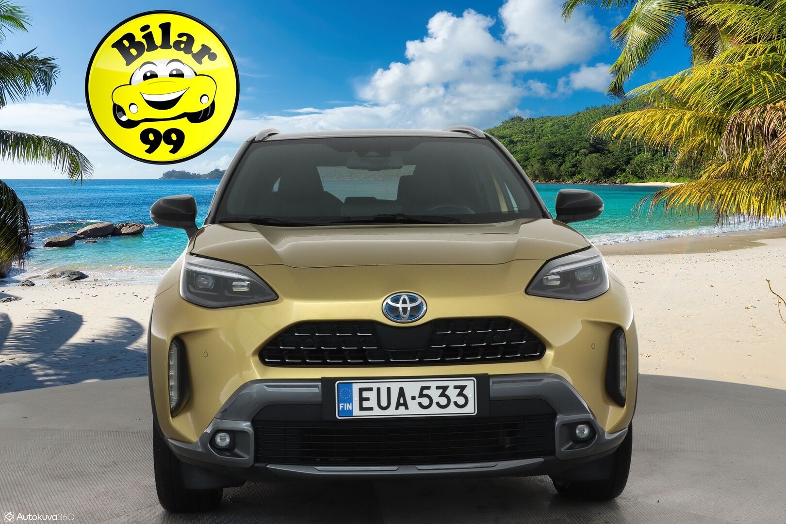 Toyota Yaris Cross 2023 1,5 Hybrid AWD-i Premiere Edition **HUD / JBL / Lasikatto / KeylessGo / Adapt.vakkari / Nahkapenkit / P.kamera** - 3,99 % KORKOTARJOUS TÄHÄN AUTOON - 1.om Suomi-auto / kahdet renkaat aluvanteilla / Merkkihuollettu