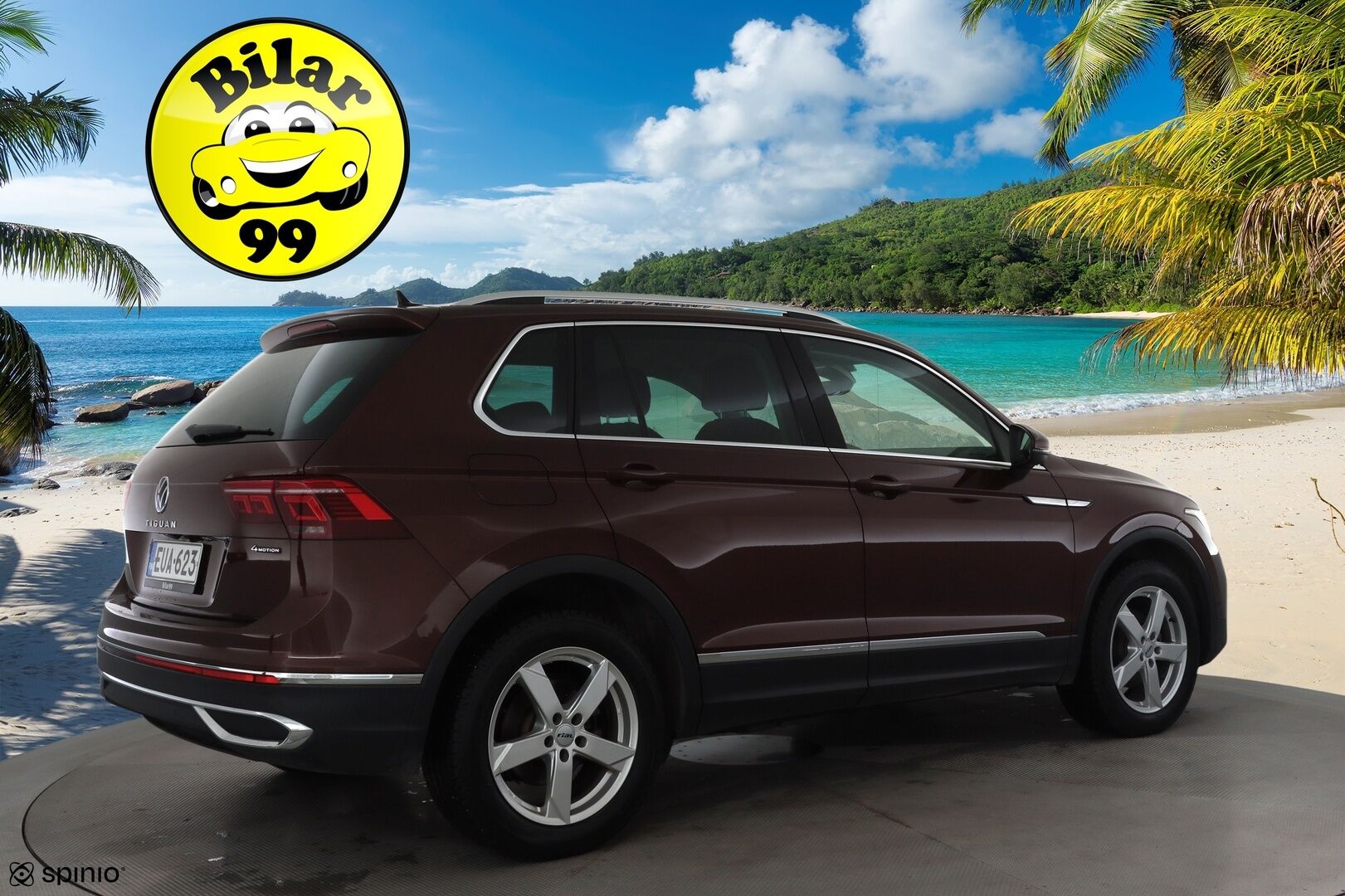 Volkswagen Tiguan 2022 2.0 TDI Style Business SCR 110 kW 4MOTION DSG * Webasto / Koukku / ACC / Matrix-LED / Kamera / Hierovat Sportpenkit * - KATSO KAMPANJAHINTA! / 1-Om suomi-auto / Kahdet renkaat / ALV - HULLUT AVAJAISHULINAT KORKOTARJOUS 3,29 %