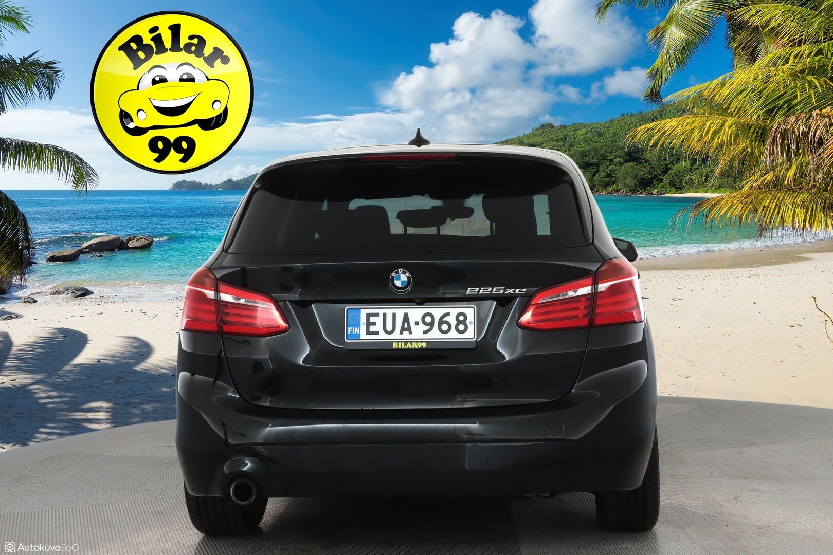 BMW 225 2020 F45 Active Tourer 225xe A ** HUD / P.kamera / LED-valot / Navi / Nahkaverhoilu ** - Kahdet Renkaat / Akku Kuntotarkistettu!