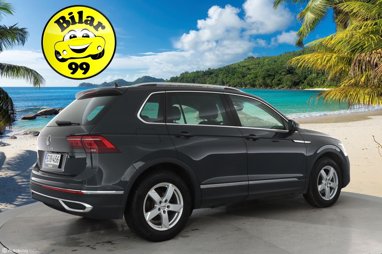 Volkswagen Tiguan 2022 Style 1,5TSI Business 110 kW DSG / 1.Om Suomi-auto / Webasto / Adapt.vakkari / iQ.Light / P.kamera / Koukku - Digimittari / KeyLessGo / Kahdet hyvät renkaat