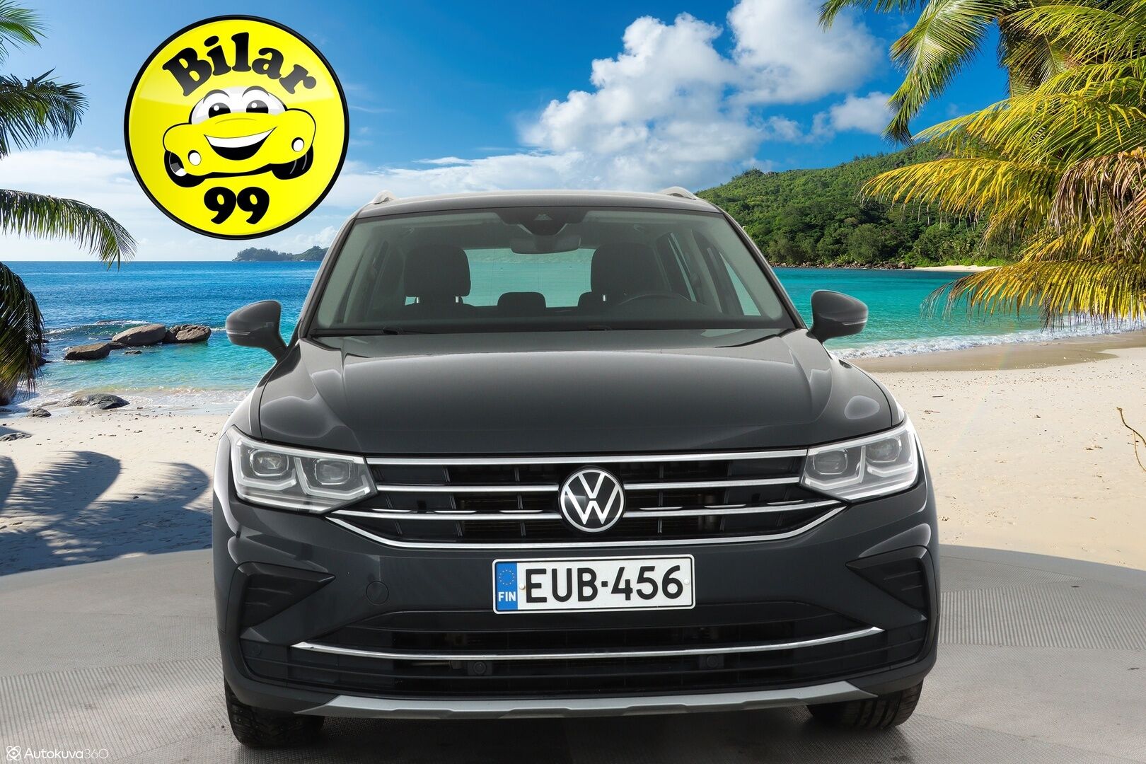 Volkswagen Tiguan 2022 Style 1,5TSI Business 110 kW DSG / 1.Om Suomi-auto / Webasto / Adapt.vakkari / iQ.Light / P.kamera / Koukku - Digimittari / KeyLessGo / Kahdet hyvät renkaat