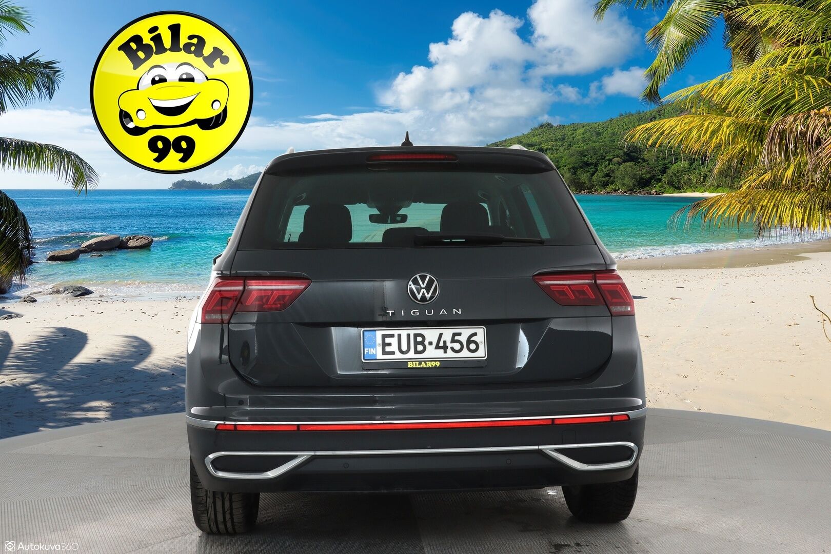 Volkswagen Tiguan 2022 Style 1,5TSI Business 110 kW DSG / 1.Om Suomi-auto / Webasto / Adapt.vakkari / iQ.Light / P.kamera / Koukku - Digimittari / KeyLessGo / Kahdet hyvät renkaat