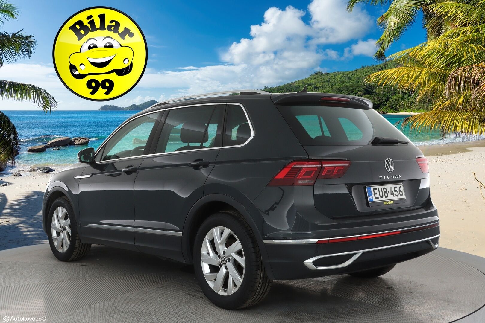 Volkswagen Tiguan 2022 Style 1,5TSI Business 110 kW DSG / 1.Om Suomi-auto / Webasto / Adapt.vakkari / iQ.Light / P.kamera / Koukku - Digimittari / KeyLessGo / Kahdet hyvät renkaat