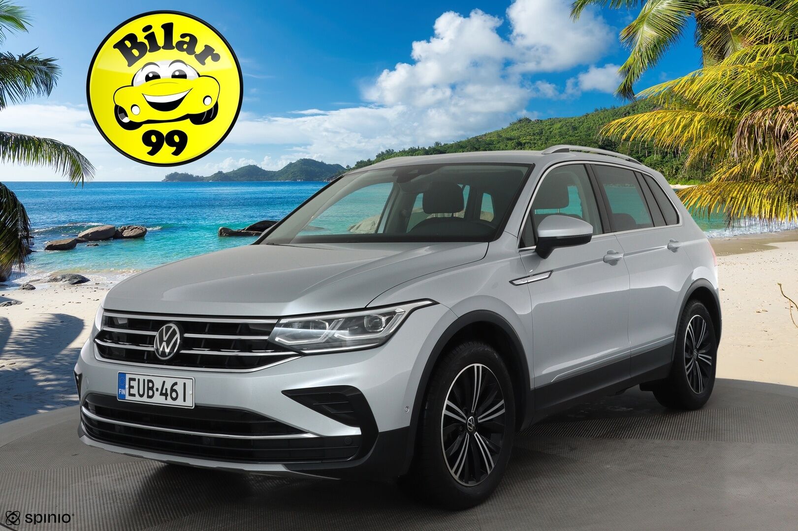 Volkswagen Tiguan 2022 Style Business 1,5 TSI 110 kW DSG **Webasto / Koukku / ACC / Matrix-LED / P.Kamera / Kaistavahti / KeylessGO** - 1-om Suomi-auto / Kahdet Renkaat