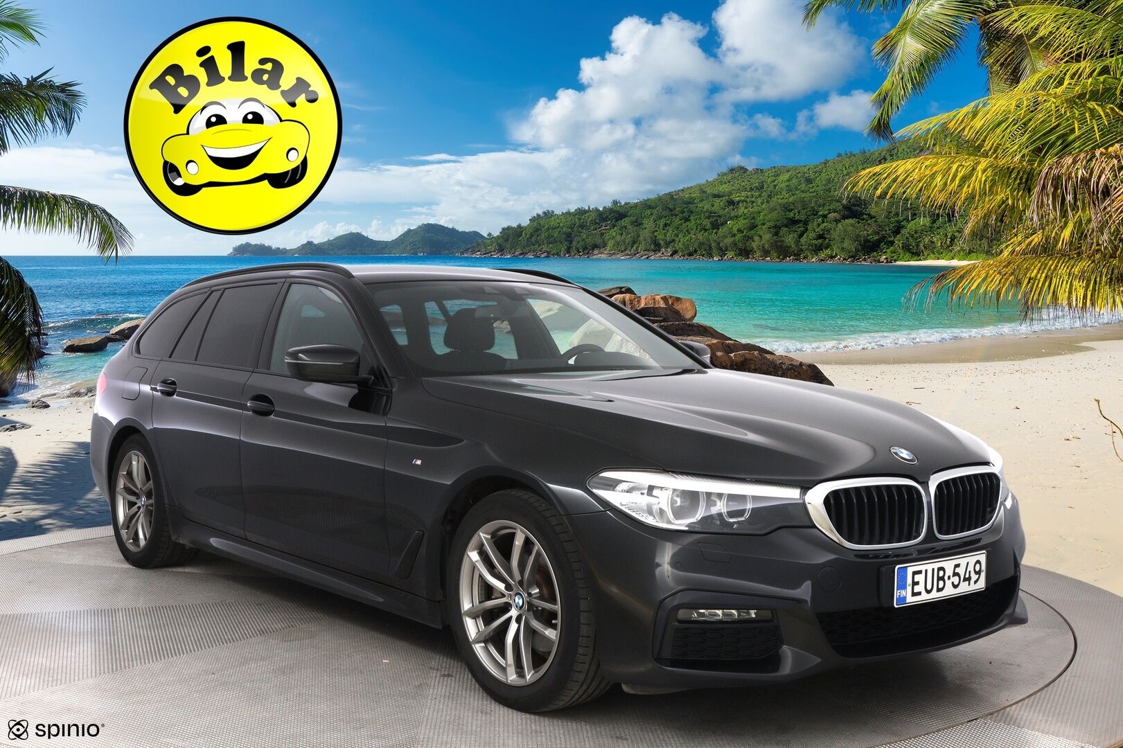 BMW 520 2020 G31 Touring 520d A xDrive M Sport MHEV - Webasto | Display Key | HiFi | Peruutuskamera | Vetokoukku | Sporttipenkit | Kangas-Alcantara | Navi | Juuri tullut Tampereelle!