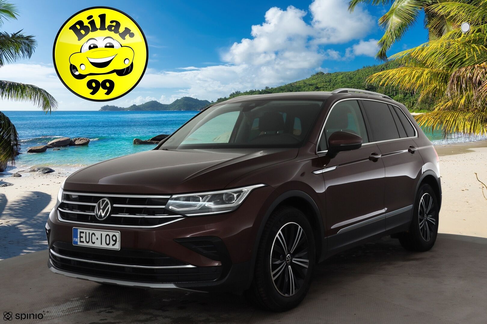 Volkswagen Tiguan 2022 Style 1,5 TSI 110 kW DSG * Webasto / Koukku / ACC / Matrix-LED / P.kamera / Hierovat Sportpenkit * - 1.om Suomi-auto / Kahdet renkaat aluvanteilla