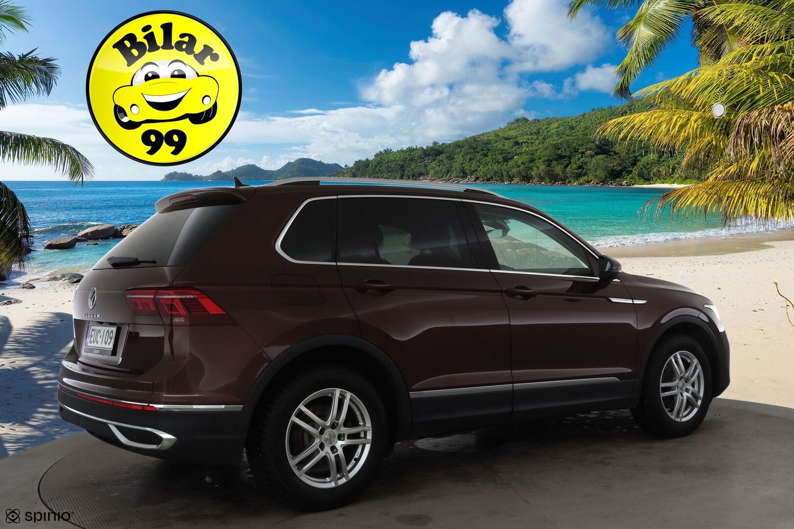 Volkswagen Tiguan 2022 Style 1,5 TSI 110 kW DSG * Webasto / Koukku / ACC / Matrix-LED / P.kamera / Hierovat Sportpenkit * - 1.om Suomi-auto / Seuraava katsastus vasta 02/28!*