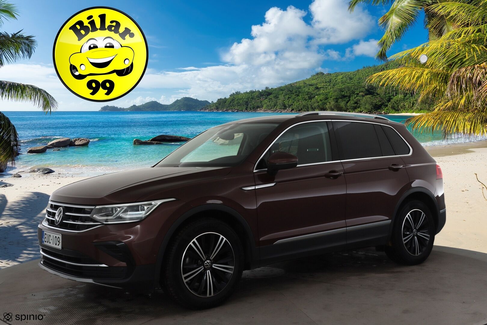 Volkswagen Tiguan 2022 Style 1,5 TSI 110 kW DSG * Webasto / Koukku / ACC / Matrix-LED / P.kamera / Hierovat Sportpenkit * - 1.om Suomi-auto / Seuraava katsastus vasta 02/28!*