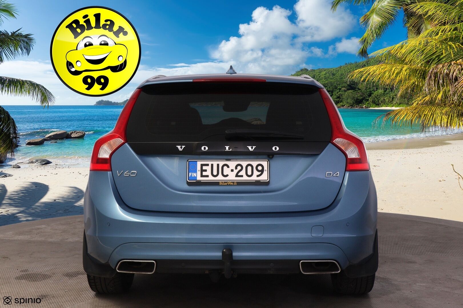 Volvo V60 2015 D4 Summum Edition aut * Webasto / P. kamera / Koukku / Kattoluukku / Muisti nahat / Navi / Performance Sound/ Akt. Xenon - Hyvällä huoltohistorialla näytttävä Volvo! / Parhaalla varustelulla mm. Keyless Go, Isompi näyttö, Musta sisäkatto verhoilu ja paljon muuta